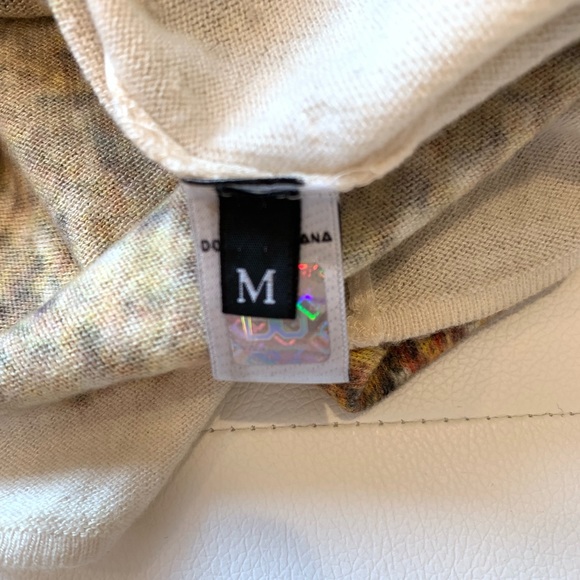 DOLCE&GABBANA High Waisted Wool Skirt Sz M - Picture 5 of 5